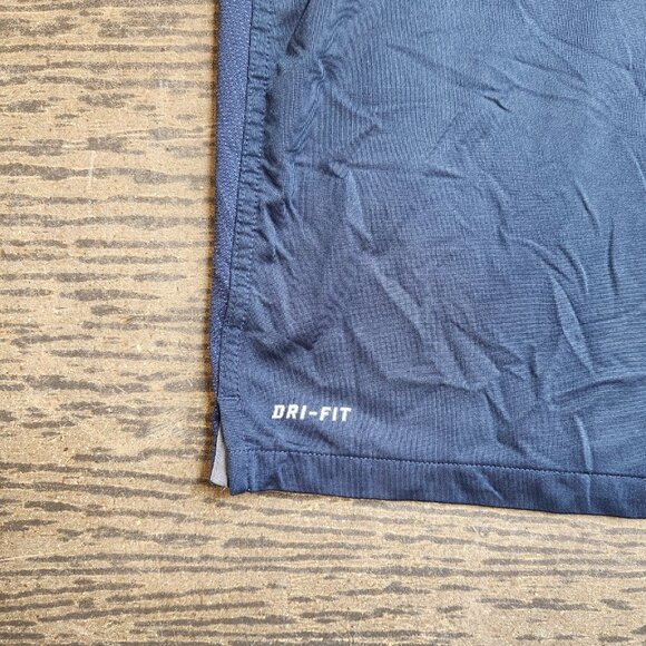 Nike California Cal Golden Bears Player Issue Dri-Fit Polo Shirt Size Large Navy - Picture 2 of 10